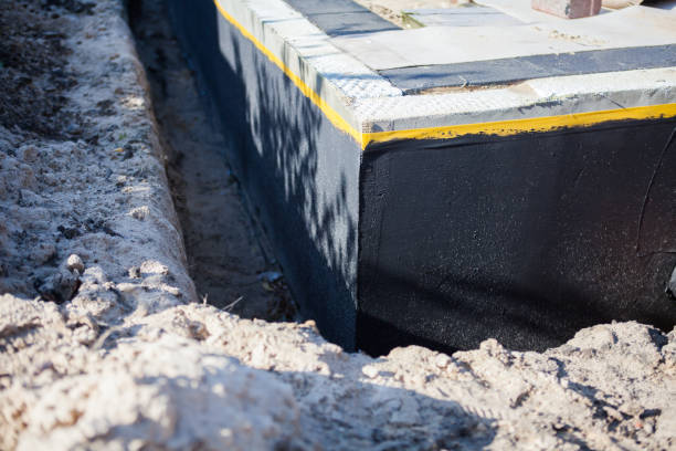 Professional Exterior Waterproofing technician working in Rossburg, OH